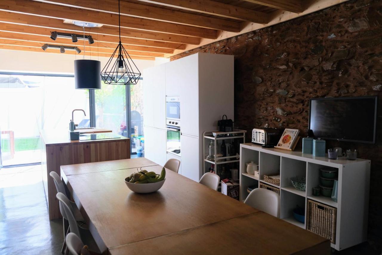 Casa Da Ribeira Guesthouse Cha de Alvares Zewnętrze zdjęcie